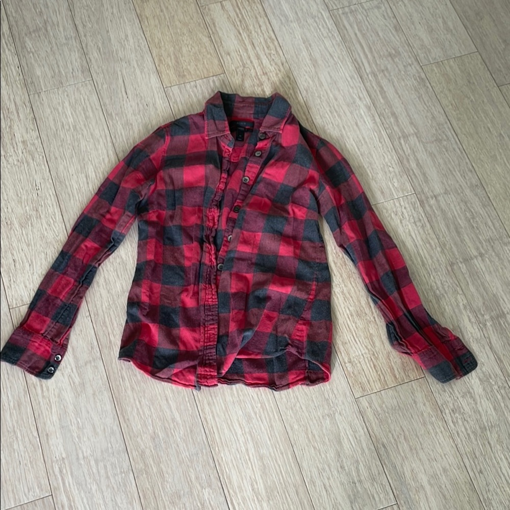 J. Crew Light Weight Flannel Buffalo Plad